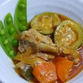硬いプリン好き's cooksnap of when they made チキンと夏野菜のトマト煮込み.