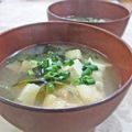 イベ長's cooksnap of when they made 油揚げとねぎのお味噌汁.