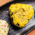 島子☆'s cooksnap of when they made △息子考案〜カレーとワカメのおにぎり△.