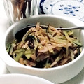 mthrk's cooksnap of when they made ささみときゅうりともやしの中華風サラダ♬.