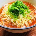 島子☆'s cooksnap of when they made 糖質制限◆赤から風？簡単ピリ辛冷やし麺.
