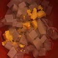 りんごぉぉぉ's cooksnap of when they made 離乳食中期〜♡大根と卵黄の炒り卵風〜.