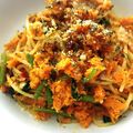 クックIA32LS☆'s cooksnap of when they made すりおろし人参とベーコンのパスタ.