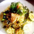 ☆かおりん☆♪'s cooksnap of when they made 呑んだ翌日のランチは『鮭缶おろしスパ』.