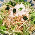 ぴょまる's cooksnap of when they made おろし納豆ペペロン.