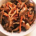 kisr1010's cooksnap of when they made 定番★優しい味のきんぴらごぼう.