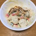 domino99's cooksnap of when they made ベビーホタテ辛子マヨネーズ和え　お弁当に.