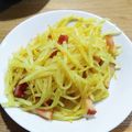 みわたけ's cooksnap of when they made 新ジャガとベーコンのカレー炒め.