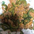 にむばすしゅたーぜん's cooksnap of when they made 豚キムチ＆ゴーヤの玉子とじ.