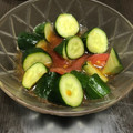 にむばすしゅたーぜん's cooksnap of when they made トマトときゅうりの中華風.