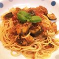 ユウナ…'s cooksnap of when they made 茄子のモッツァレラボロネーゼ！パスタ.