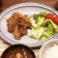 とらなおちゃん♬'s cooksnap of when they made 豚バラで作る子供の好きな味の簡単生姜焼き.