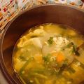 みんてあ's cooksnap of when they made 皆大好き♡ニラたまスープ♡.
