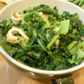 MEGuREEN's cooksnap of when they made ■大根葉と薄揚げの味噌炒め■.