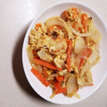 るぱん3世's cooksnap of when they made 簡単！にんじんと玉ねぎの卵炒め☆.