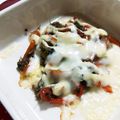 o^o^oayuayu's cooksnap of when they made 人参とピーマンのじゃこチーズ焼き.