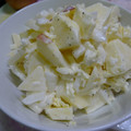 myukitty's cooksnap of when they made 白菜とりんごのサラダ.