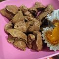 あまね's cooksnap of when they made ＊簡単おつまみ♪茹でレバーのレバ刺し風＊.