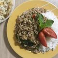 smileplow's cooksnap of when they made 本格的！ ガパオライス.