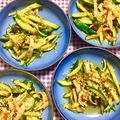 ふたごゆき's cooksnap of when they made 簡単！キュウリとハムのおかかポン酢あえ.