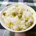 yasutonton's cooksnap of when they made 香りを楽しむグリーンピースご飯.