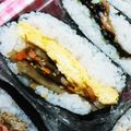 ぽんこ♡'s cooksnap of when they made 【おにぎらず】たまごと金平ごぼう.