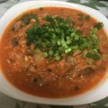 くまちゃんだよん's cooksnap of when they made トマトジュースでパンに合うスープ.