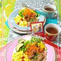 sakuraロゼット's cooksnap of when they made めっちゃカラフルなサラダ.