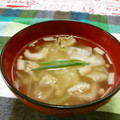 赤い電話's cooksnap of when they made 簡単！鶏皮スープ☆.