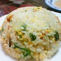 ひろろぼん's cooksnap of when they made セロリもりもり！チャーハン！.