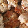 アブシンベル's cooksnap of when they made からあげクン風！ふわふわヘルシーナゲット.