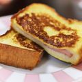37A7's cooksnap of when they made 簡単朝ご飯！ハムチーズのフレンチトースト.