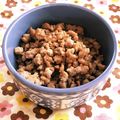 はせまい♡'s cooksnap of when they made 豚肉のそぼろ.