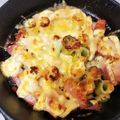 metabo3号's cooksnap of when they made 長葱農家を救う？トロトロ長ねぎグラタン風.