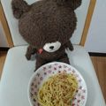 ミーちゃん姉妹のれ's cooksnap of when they made 納豆スパ風焼きそば.