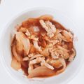 クックNGZB52☆'s cooksnap of when they made 玉ねぎと豚肉のケチャップマリネ.