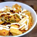 natsu724's cooksnap of when they made キムチ納豆厚揚げ丼(無水鍋使用).