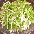 ステルトミチル's cooksnap of when they made 水菜だけのナムル風サラダ♪.