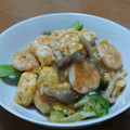 ショコラメロン's cooksnap of when they made ﾌﾞﾛｯｺﾘｰと海老のふわとろ卵炒め.