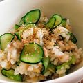 ちゃちゃまる26's cooksnap of when they made サッパリ！きゅうり、ガリ、ツナの混ぜご飯.