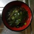 ミ～ニャン's cooksnap of when they made あっ美味しい～もずくスープ.