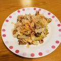 ミルキーバナナ's cooksnap of when they made 春キャベツ明太マヨポーク炒め.