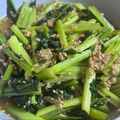 柴犬のお顔☆'s cooksnap of when they made 弁当に☆冷凍OK！小松菜とツナの炒め煮.