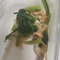 料理⭐音痴's cooksnap of when they made 春菊としめじのおひたし.