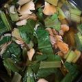し〜〜〜's cooksnap of when they made 小松菜と舞茸の煮浸し☆健康とダイエットに.