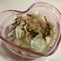 papikun's cooksnap of when they made １分浅漬キャベツでおかかサラダ♡.