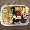 ma___111's cooksnap of when they made え？楊枝で留めてる！？ハムの花.