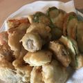 Yokchina's cooksnap of when they made 沖縄てんぷら　魚 にんじん さつまいも！.
