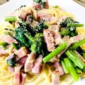 まあこニャン's cooksnap of when they made ほうれん草のクリームスパゲッティ.