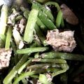 Milのmil's cooksnap of when they made ミズ（山菜）とサバ缶の煮もの.